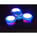 Hot LED Finger Spinner Nova Mão LED Spinners Fingertips Spiral Dedos Gyro